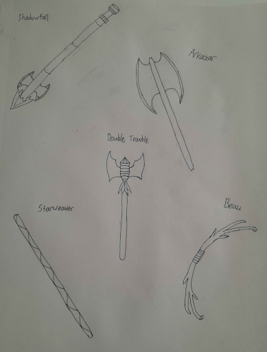 Legendary Weapons Wielded by the Heroes that Defeated Moonstone